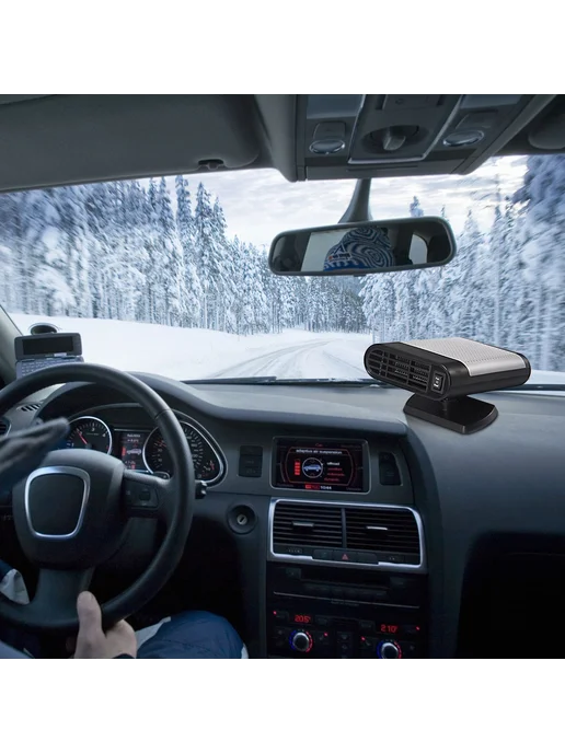 12V Автообогреватель вентилятор обдувка defogger для автомоб, вариант, фото 7