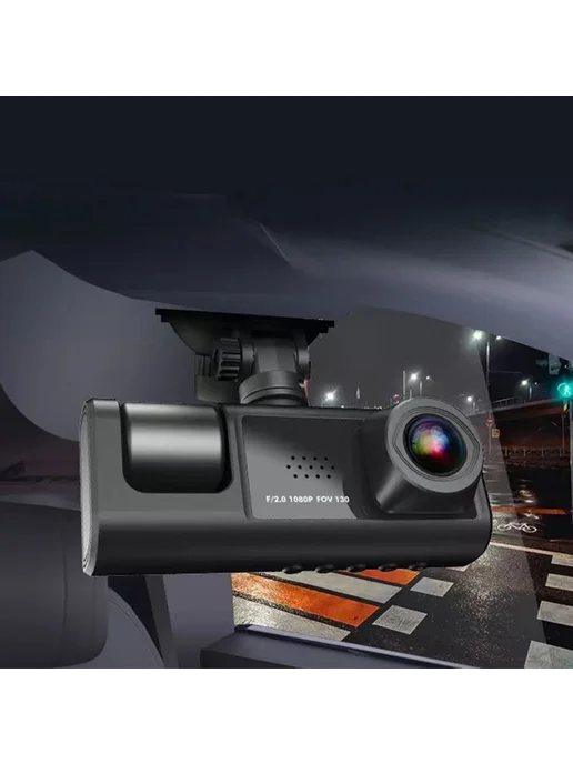 Видеорегистратор 3 канала Front Rear IP 1080P без SD, 3 канала Front Rear, фото 3