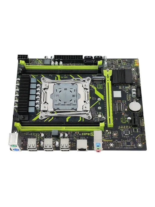 Материнская плата X99 P4 сокет LGA2011 H55 гигабитный Ethe, вариант, фото 4