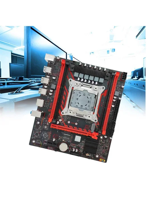 Материнская плата X99 чипсет X99 P3 LGA2011 Q57 гигабитный, вариант, фото 5
