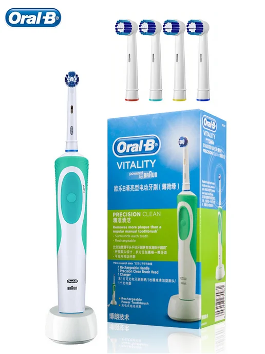 Oral-B Электрическая зубная щетка,4 шт Головка зубной щетки, 4 шт, фото 2