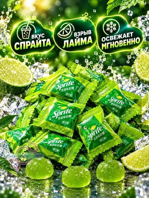 Сладость или гадость Конфеты со вкусом газировки ассорти 500 гр, 500 г, фото 5