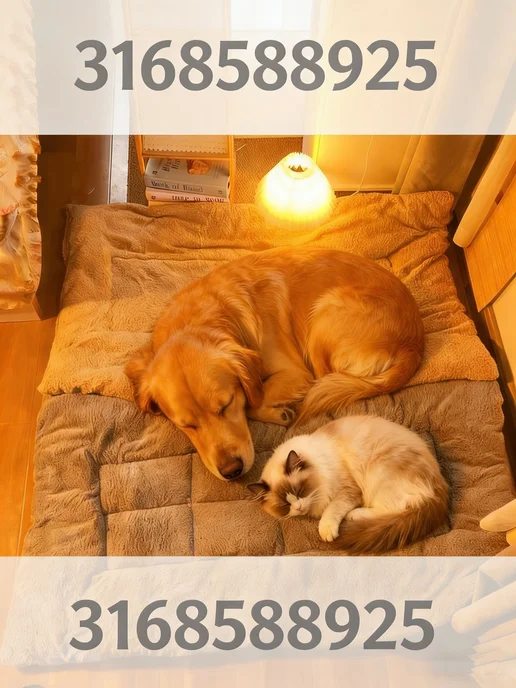 Собачья лежанка, подходящая для семейного использования, вариант, фото 2