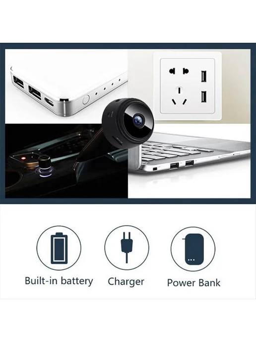 A9 Camera Portable Wireless Camera Wifi Camera Home HD, вариант, фото 4