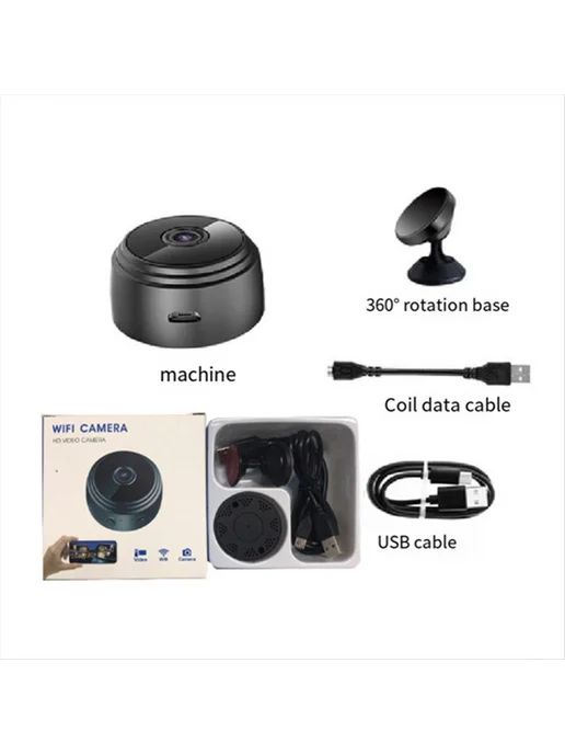 A9 Camera Portable Wireless Camera Wifi Camera Home HD, вариант, фото 5