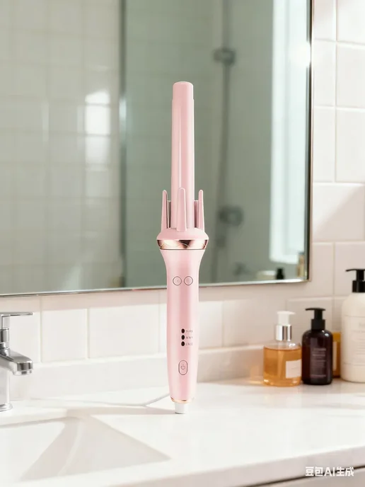 babyliss Автоматическая плойка, розовый, фото 2