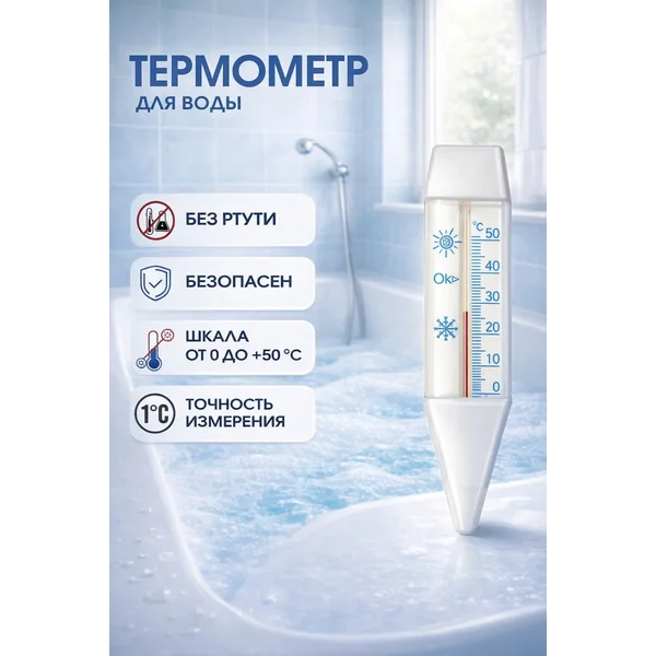 Термометр «Лодочка», градусник для воды