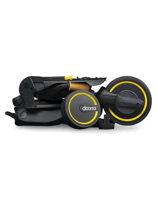 Doona Складной трехколесный велосипед Liki Trike S5 Nitro Black, черный, фото 5
