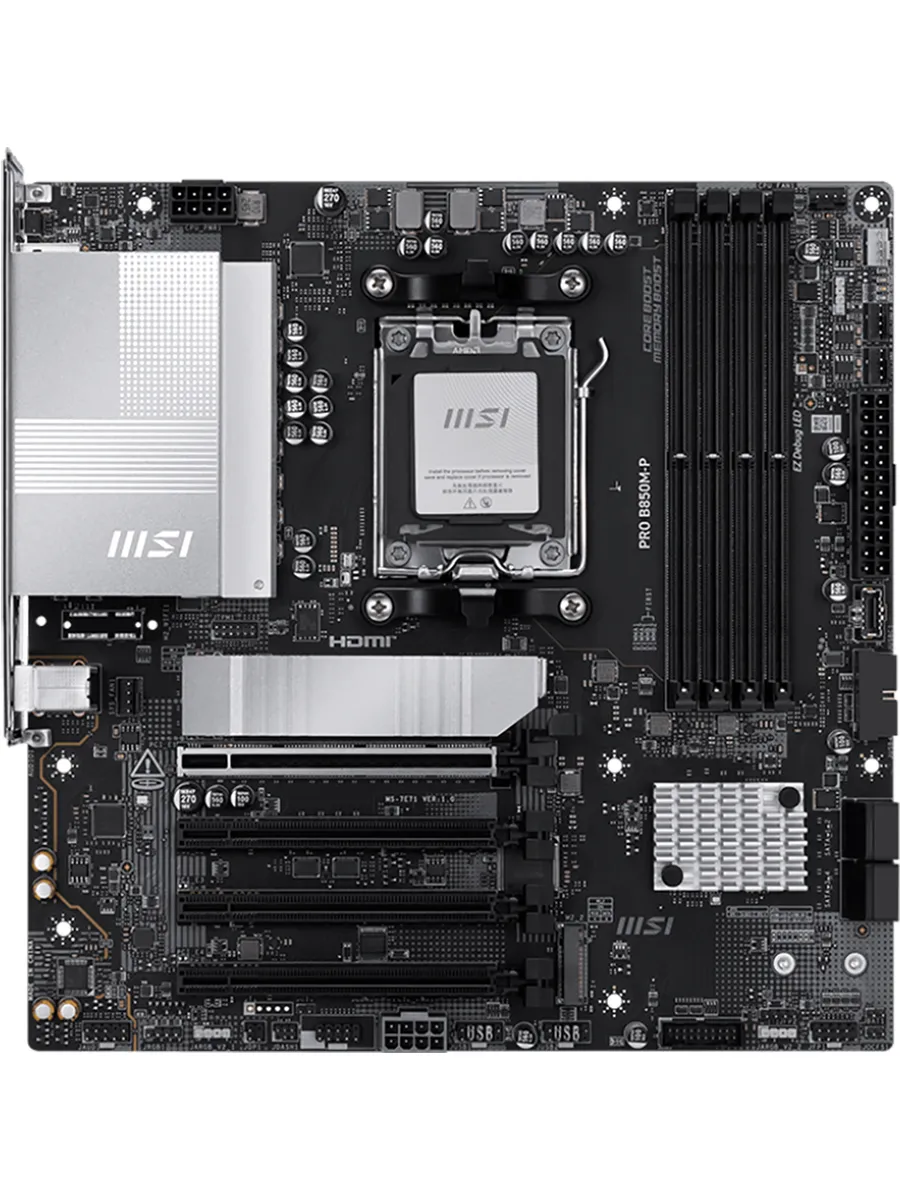 MSI Материнская плата PRO B850M-P