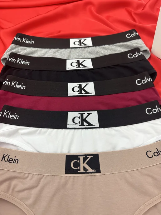 CALVIN KLEIN Трусы в стиле Calvin Klien набор в подарочной коробке, черный, фото 4