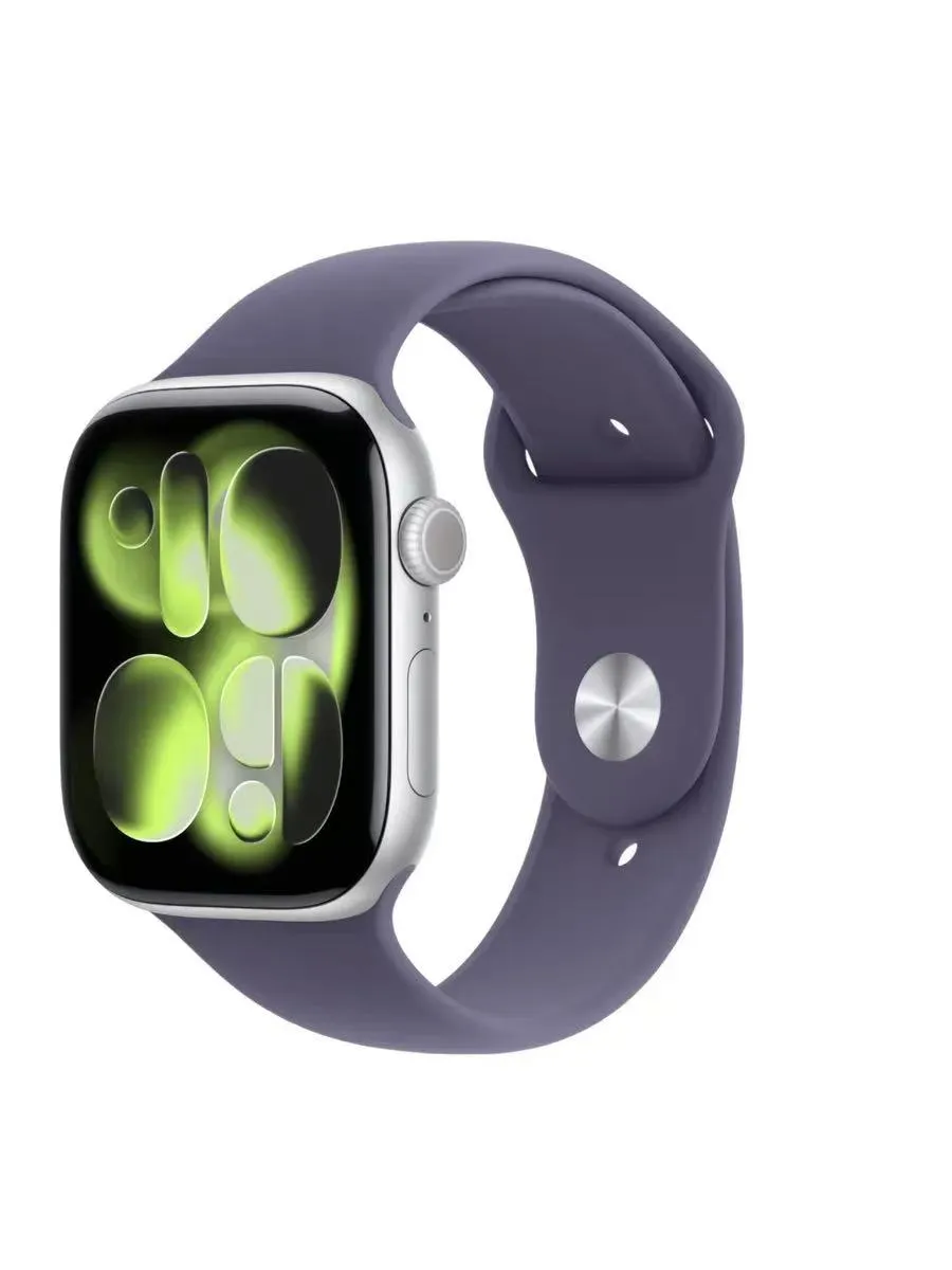 Apple Часы Watch S11, 46mm Aluminium Sport Band Silver S M