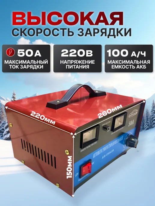 Автоматическое устройство для зарядки аккумулятора, вариант, фото 2