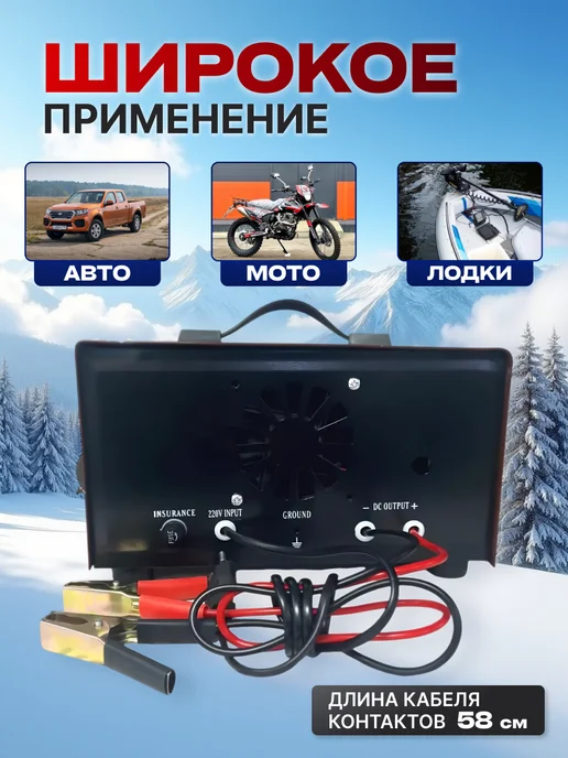 Автоматическое устройство для зарядки аккумулятора, вариант, фото 5