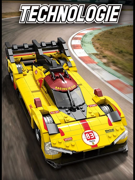 LEGO Конструктор Гиперкар 1370 деталей, красный, фото 3