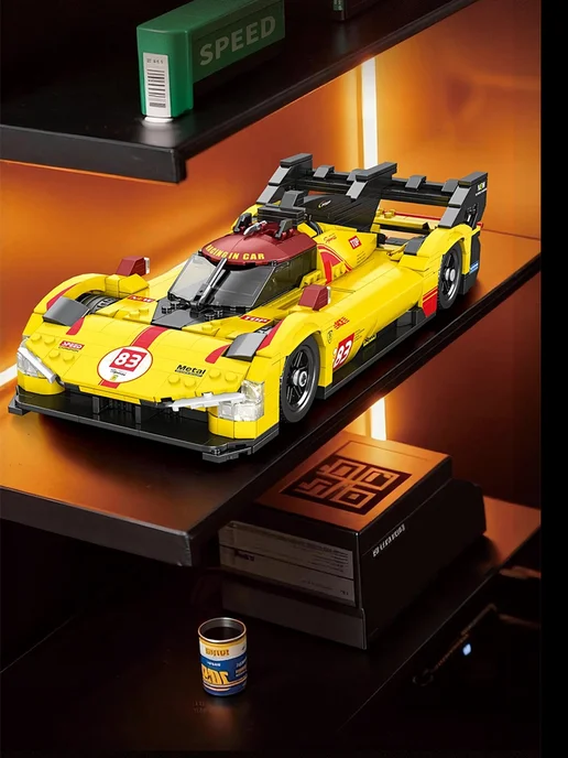 LEGO Конструктор Гиперкар 1370 деталей, красный, фото 4