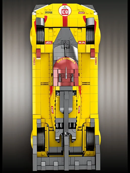 LEGO Конструктор Гиперкар 1370 деталей, красный, фото 6