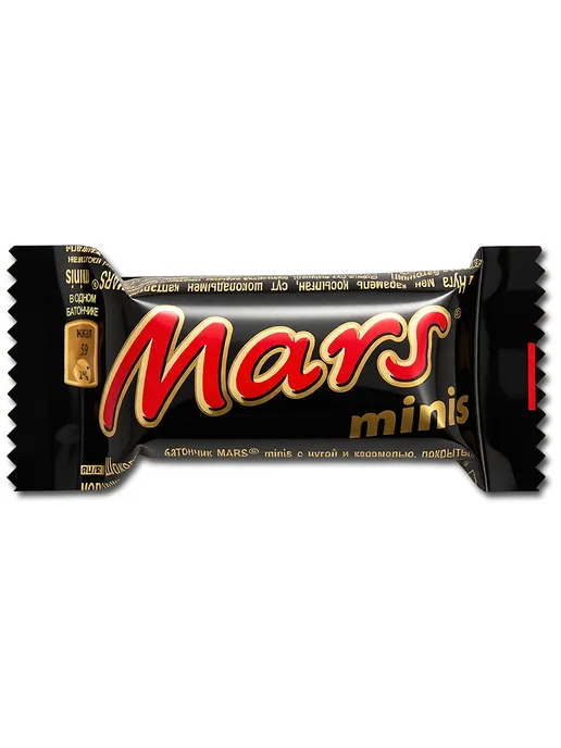 Mars Конфеты Марс, мини шоколадный батончик 13.5 г, 20 шт, 13,5 г, 20 шт, фото 2