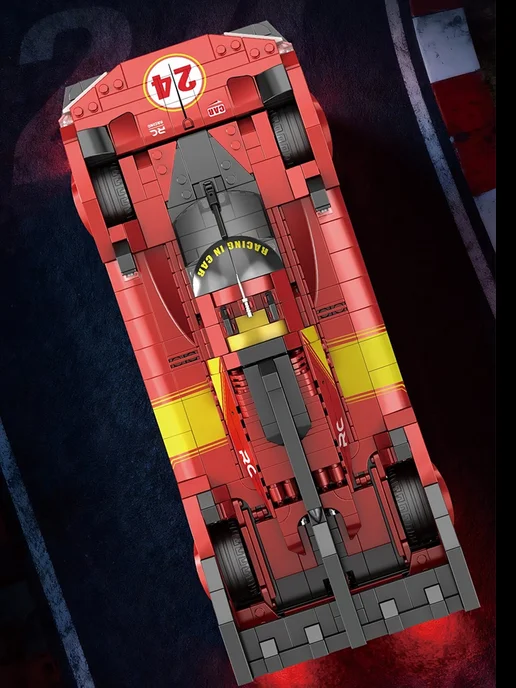 LEGO Конструктор Суперкар 1370 деталей, красный, фото 8