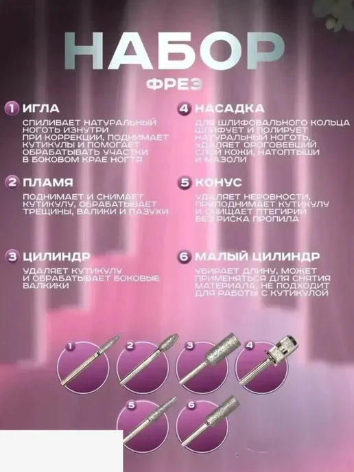 Аппарат ручка для маникюра, вариант, фото 5
