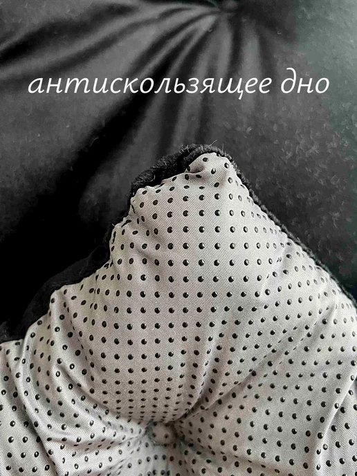 лежанка для кошек, черный, фото 5