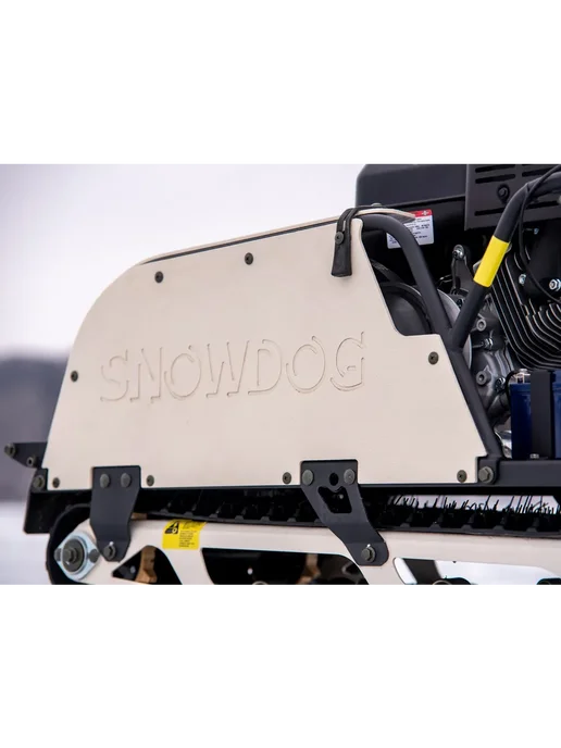 Baltmotors Мотобуксировщик Snowdog Sport 2027+сани 1450 в подарок, белый, фото 4