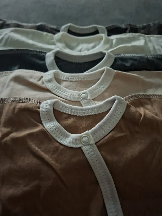 WITH CARE Распашонки для новорожденных, белый, фото 3