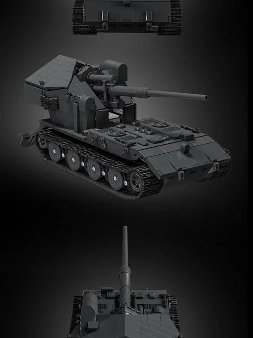 LEGO Конструктор Танк Waffentrager E-100 2036 деталей, вариант, фото 4