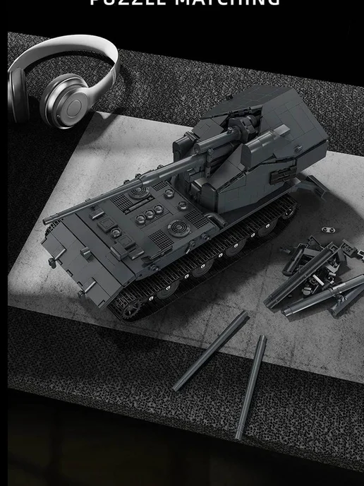 LEGO Конструктор Танк Waffentrager E-100 2036 деталей, вариант, фото 7