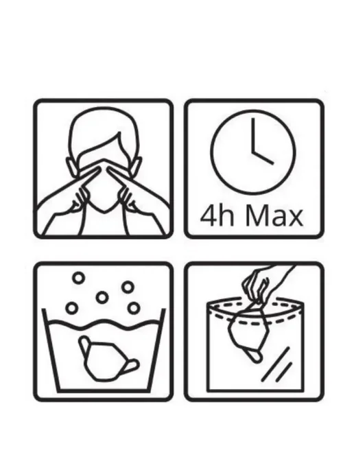 IKEA Защитная маска многоразовая 10 шт. VETSKAP, 10 шт, фото 5