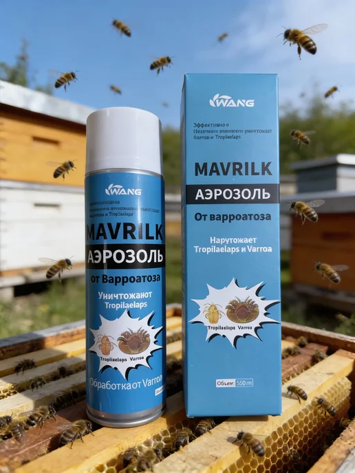 BeeHouse Спрей (Аэрозоль) от клеща Варроа, вариант
