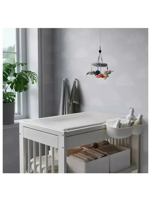 IKEA Чехол для пеленальной доски, 74x48 см, фото 3