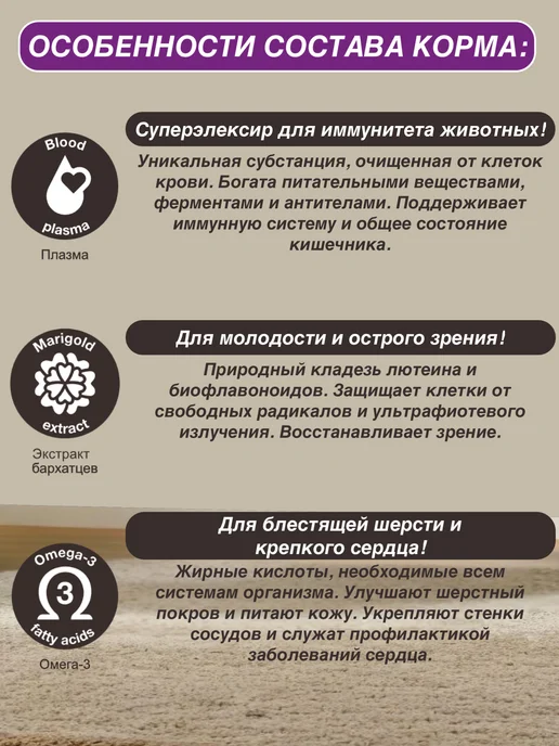 Сухой корм BLITZ Подарок для собак, лосось, 15 кг, фото 3