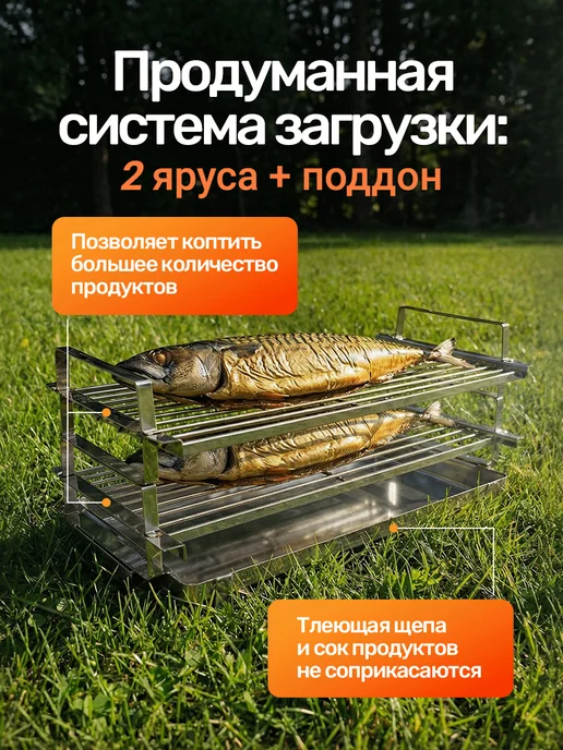 Сталь-Мастер Коптильня, вариант, фото 4