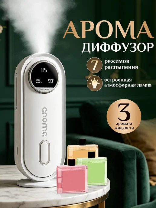 Умный электронный диффузор для дома, 45 мл, 3 шт