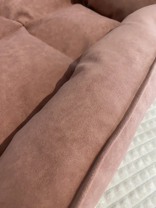 LittleWolfPoof Лежанка для животных собак и кошек, розовый, фото 2