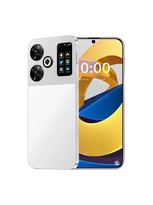 Смартфон YFQTXLW M6 12/128 ГБ, оранжевый