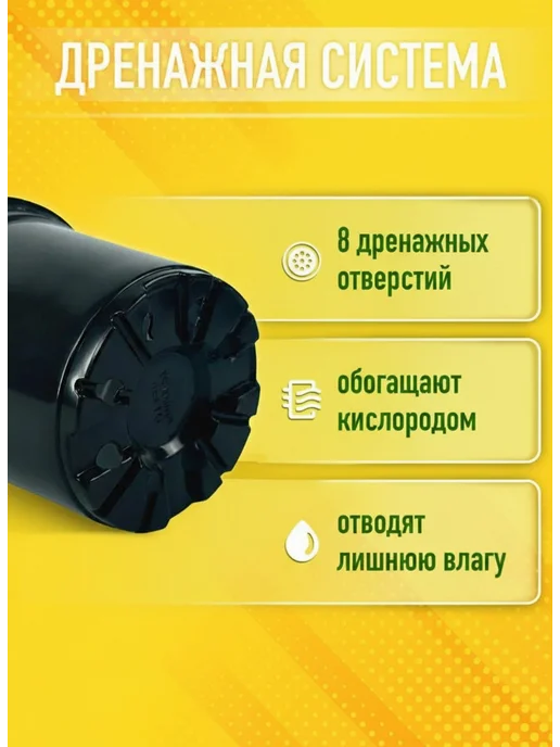Горшки для рассады 0,5 л 100 шт. круглые мягкие стаканчики, 500 мл, 100 шт, фото 2