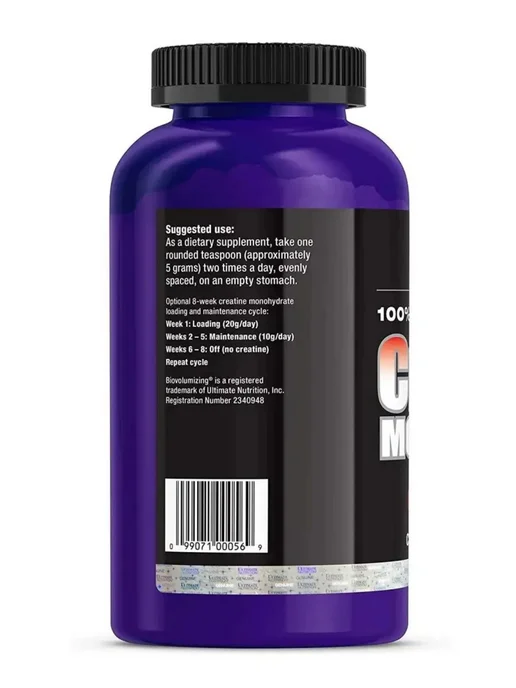 Ultimate Nutrition Creatine Monohydrate 300 грамм, креатин моногидрат, Creatine 300 грамм, фото 8