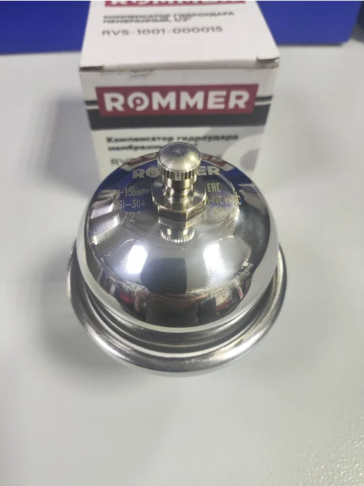 ROMMER Компенсатор гидроудара мембранный, нар.р, 1 2", вариант