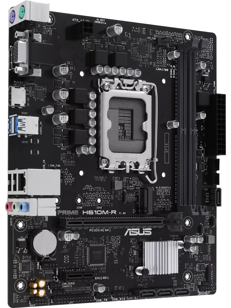 Материнская плата PRIME H610M-R-SI (90MB1GL0-M0ECY0) Asus 778350744 купить за 9 962 ₽ в интернет‑магазине Wildberries
