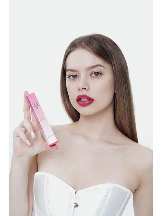PEEL BERRY Тинт плёнка для губ peel off “Неоновая Вишня" 00, розовый, фото 3