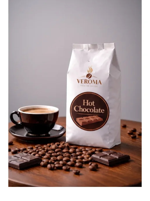 горячий шоколад 1 кг Veroma Premium, Hot chocolate 1 kg, 1 кг, 1 кг, фото 2