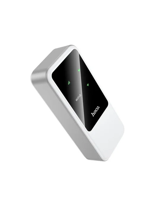 HOCO Карманный Wi-Fi роутер под SIM-Карту, белый, фото 2
