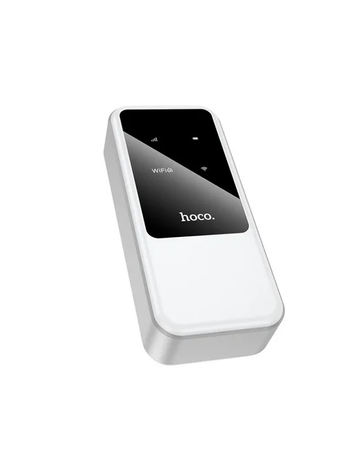 HOCO Карманный Wi-Fi роутер под SIM-Карту, белый, фото 4