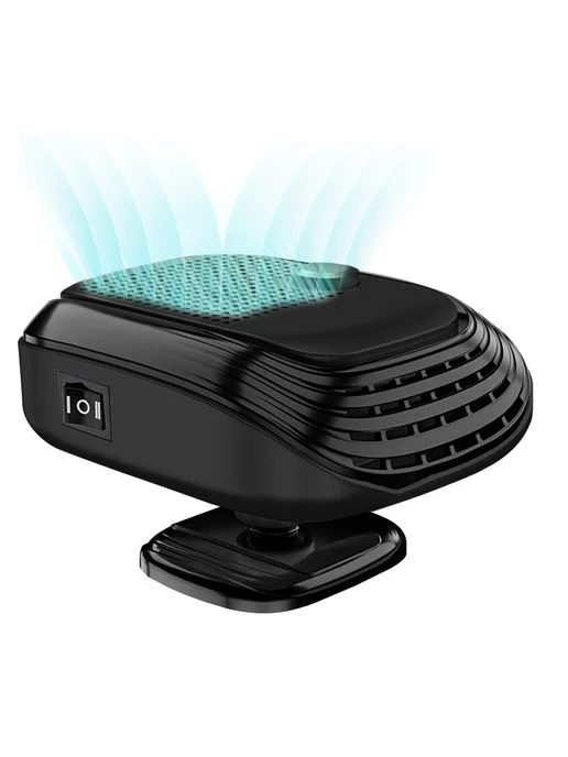 Car Heater портативный электрообогреватель для авто, черный, черный, фото 2