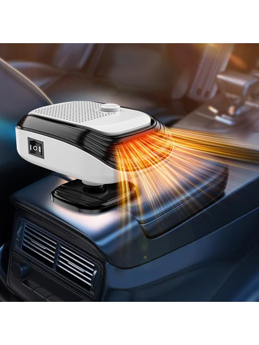 Car Heater переносной электрошаговой обогреватель, фен, дефо, вариант, фото 3