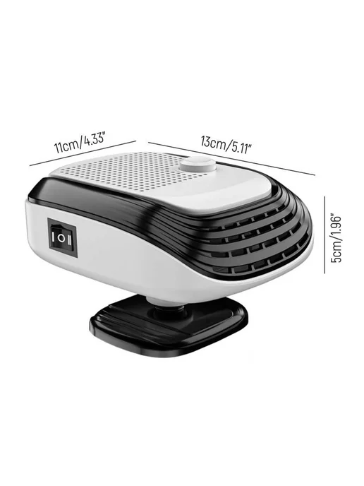 Car Heater переносной электрошаговой обогреватель, фен, дефо, вариант, фото 6
