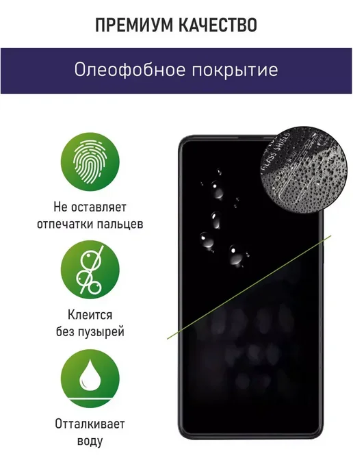 PANZERFILM Защитное стекло на Xiaomi Redmi Note 7 Антишпион, вариант, фото 4