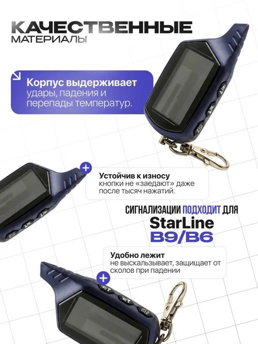 Корпус на брелок сигнализации В9, В9, фото 2