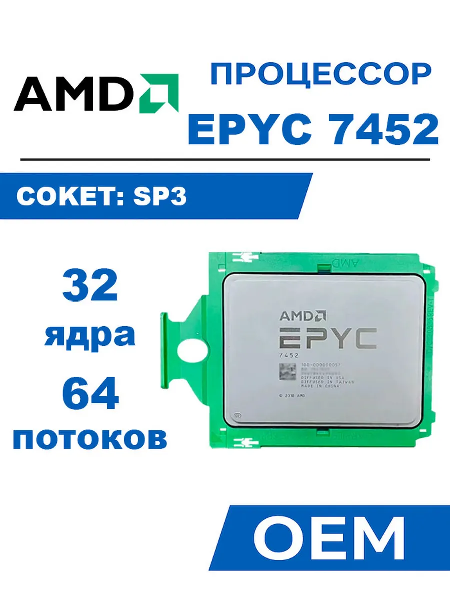 AMD Процессор EPYC 7452